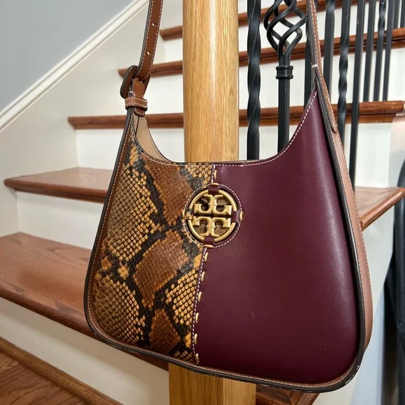 Tory burch mixed material bag hotsell